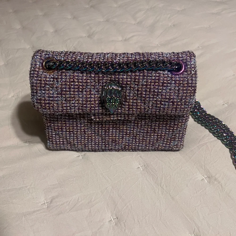Kurt Geiger Multicolor Tweed Crossbody Bag - Picture 1 of 3